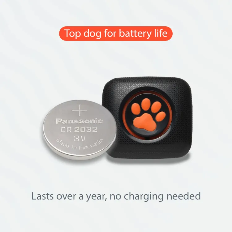Battery lasts over a year, no charging needed