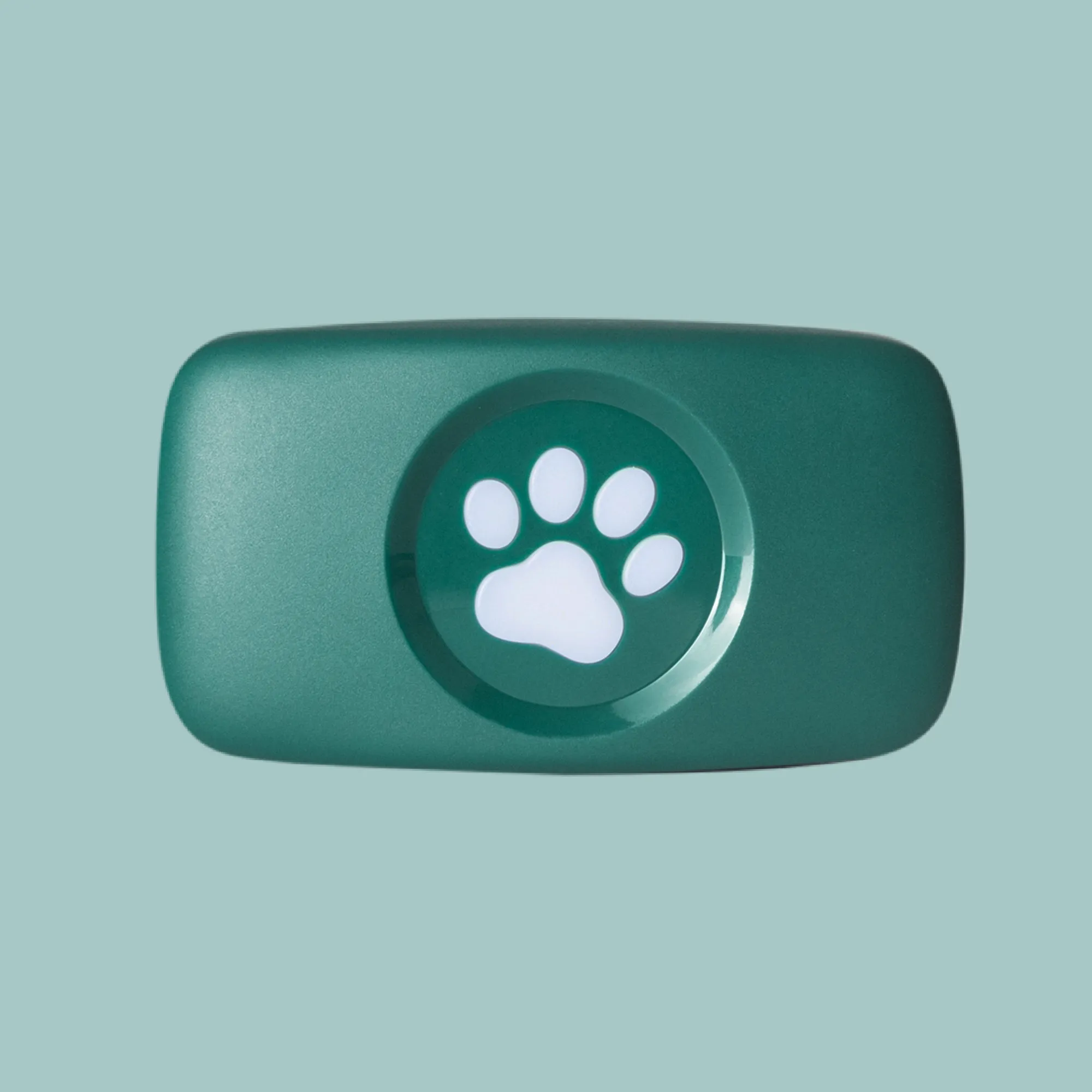 Green PitPat GPS on a green background