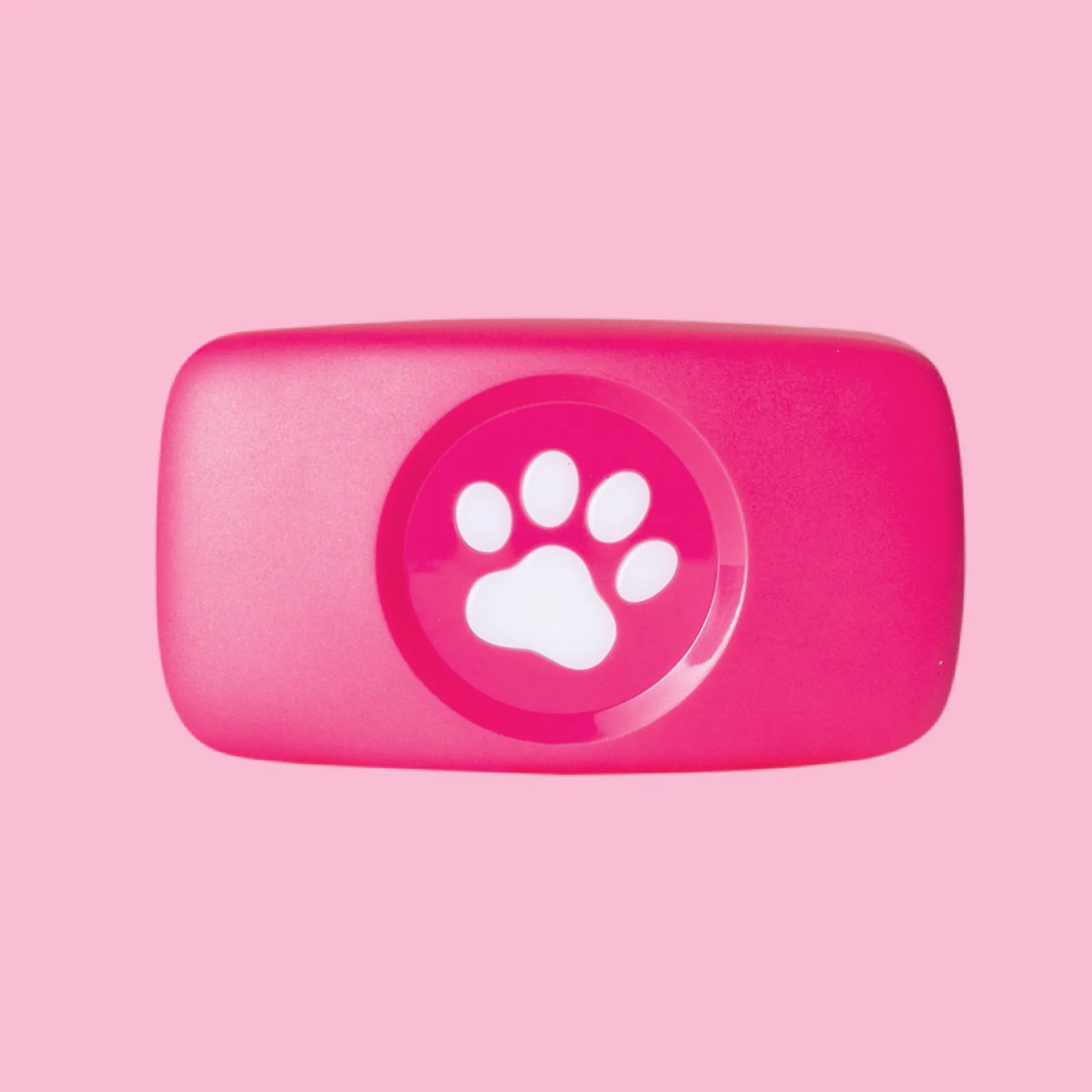 Pink PitPat GPS on a pink background